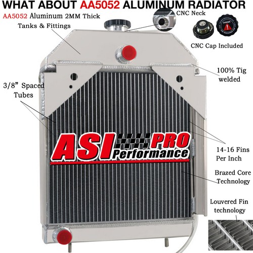 Row radiator fit agco - fit, agco/allis