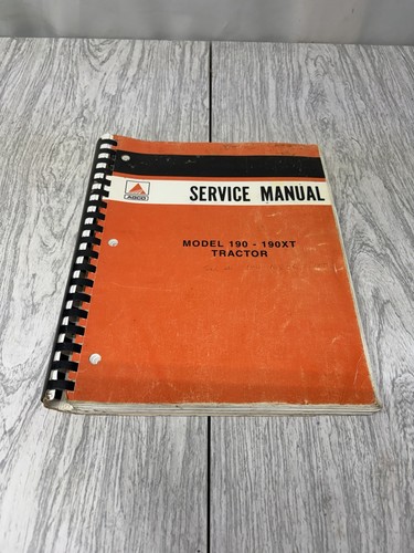 Agco allis chalmers - allis, service