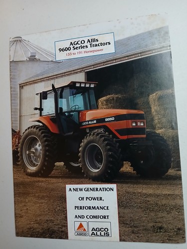 Vintage agco allis 9600 - agco,